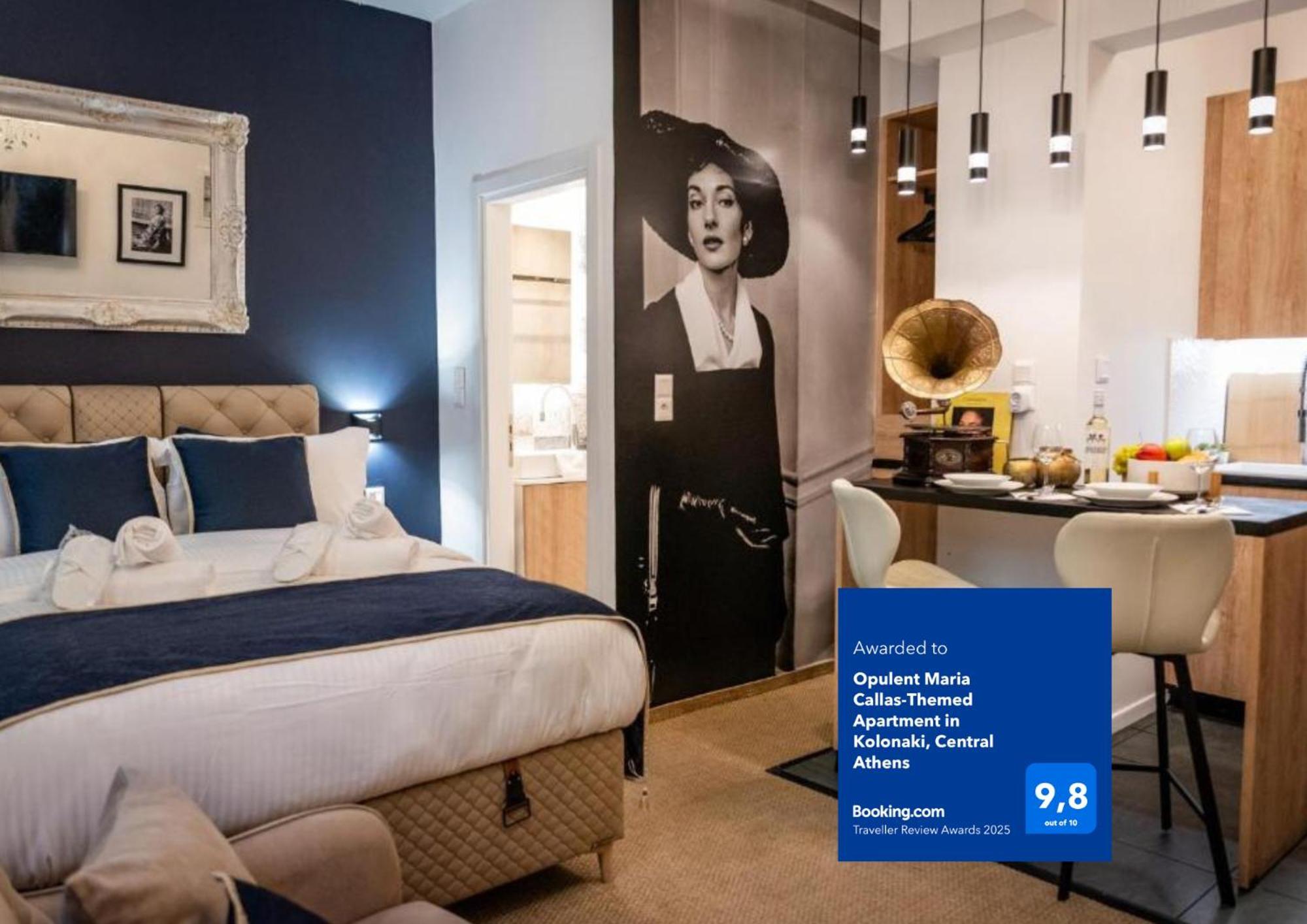 Apartment Opulent Maria Callas-themed In Kolonaki,
